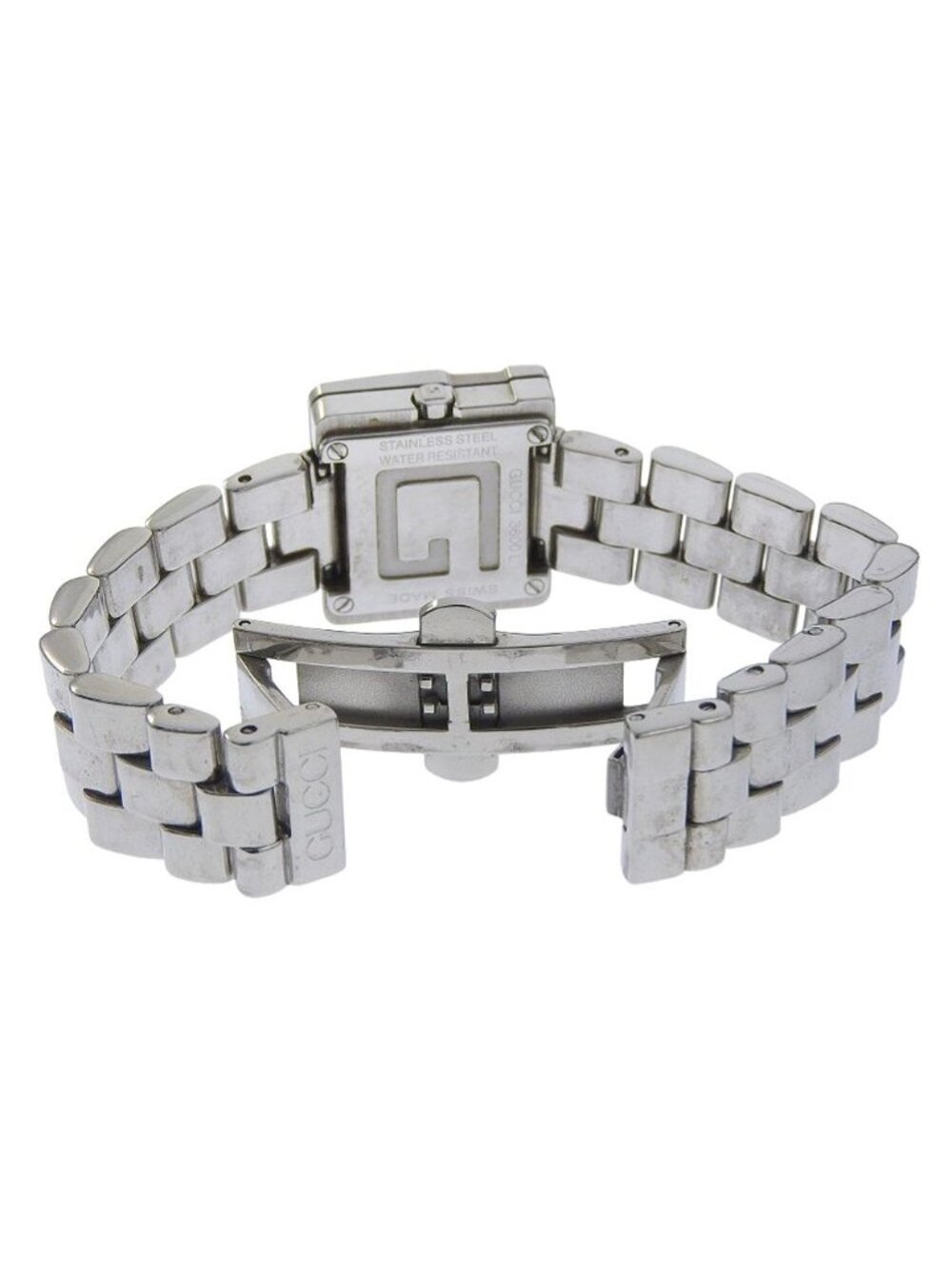 Gucci Stainless Steel Quartz Analog Display Black Dial Watch - Picture 5 of 8